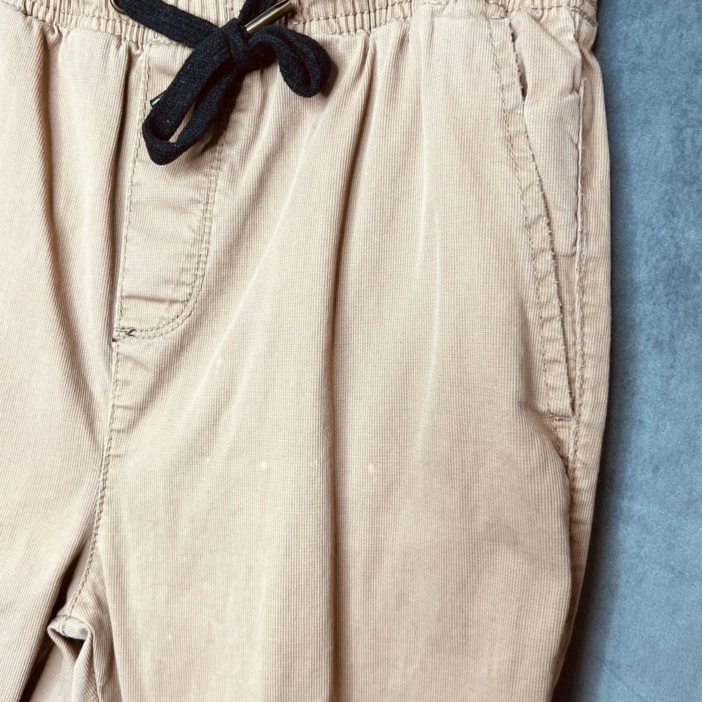 Ezekiel Jogger‎ Pants 28 Elastic Drawstring Waist Tan Pockets